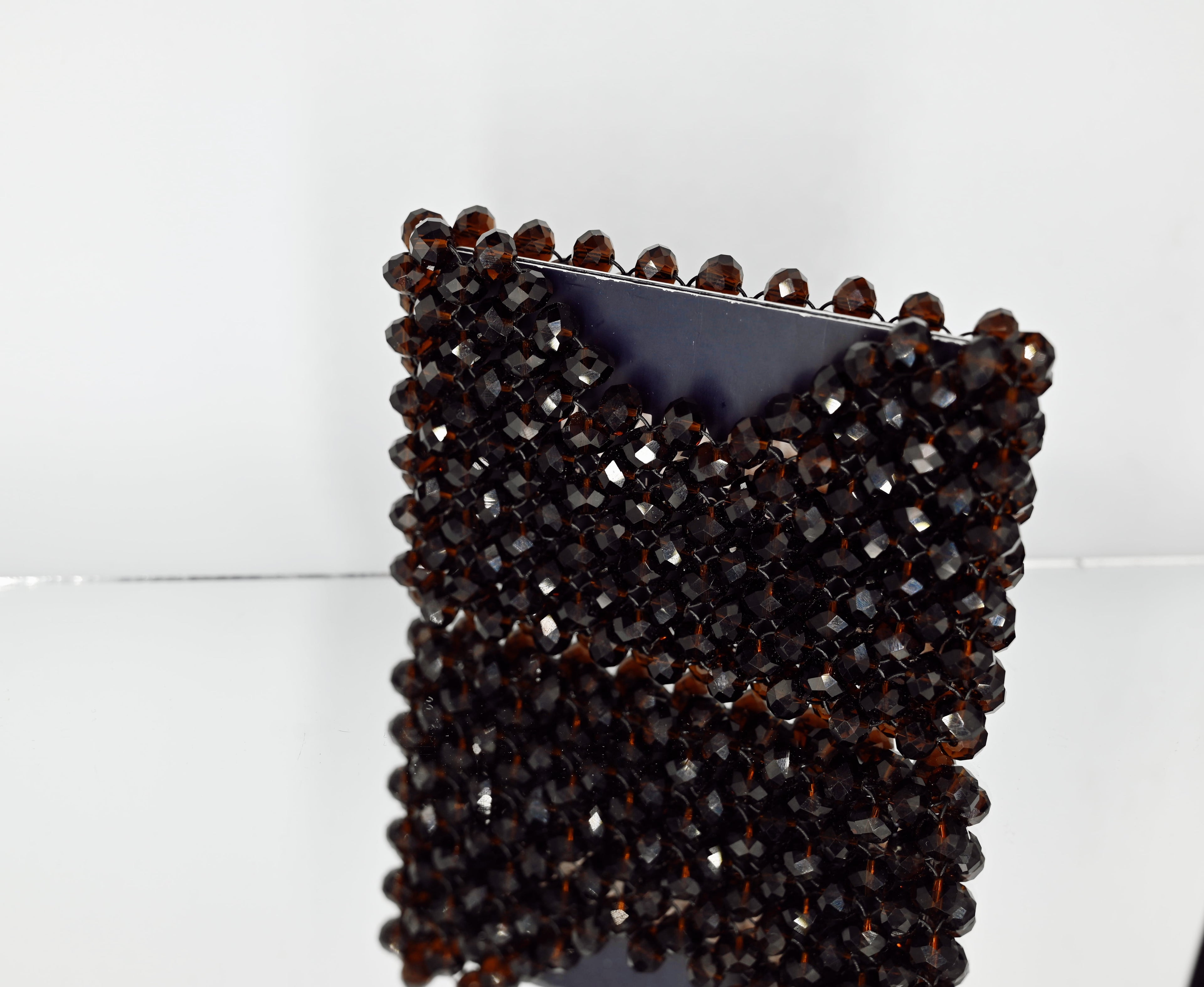 Dark brown cardholder