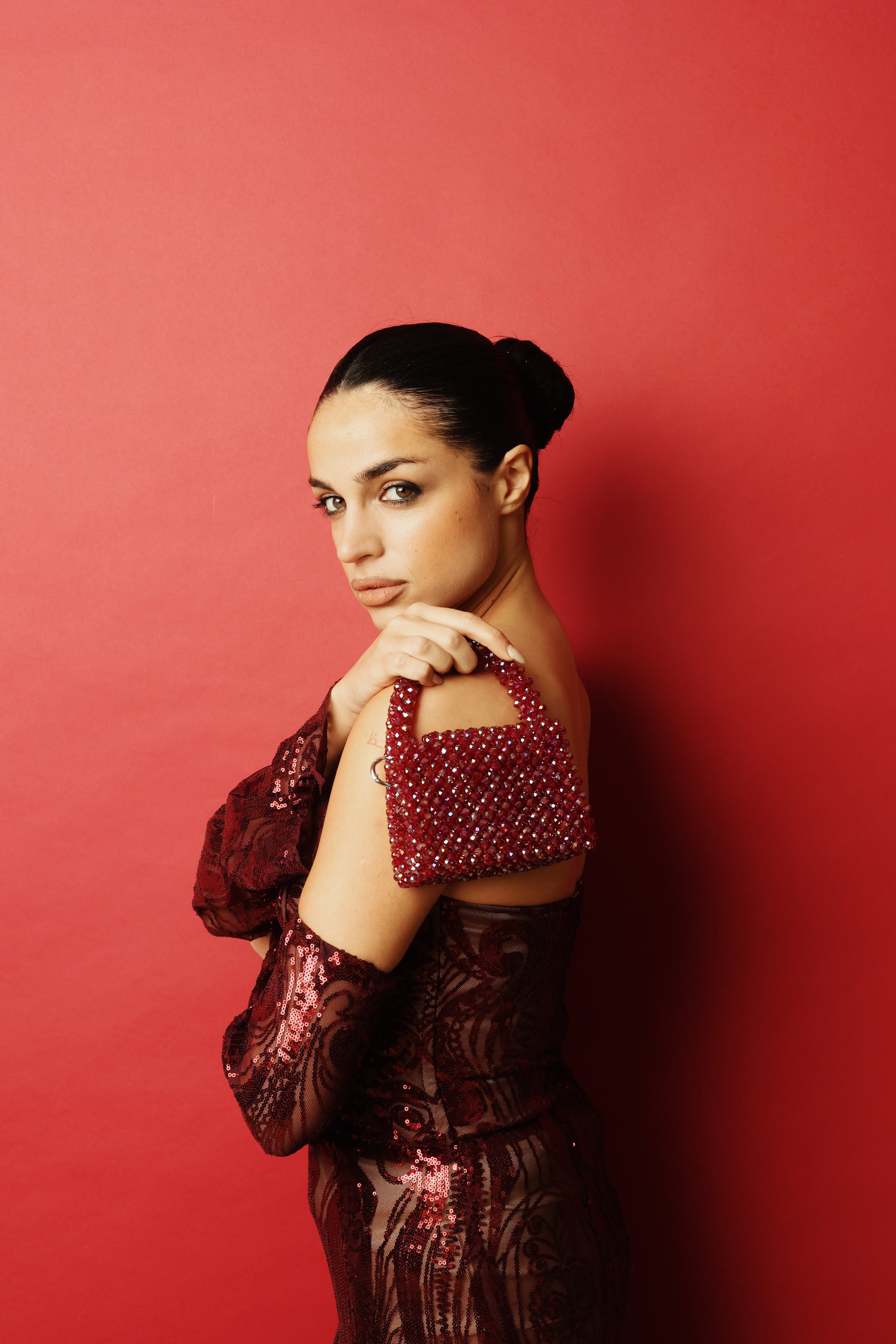 Bordeux crystal mini size