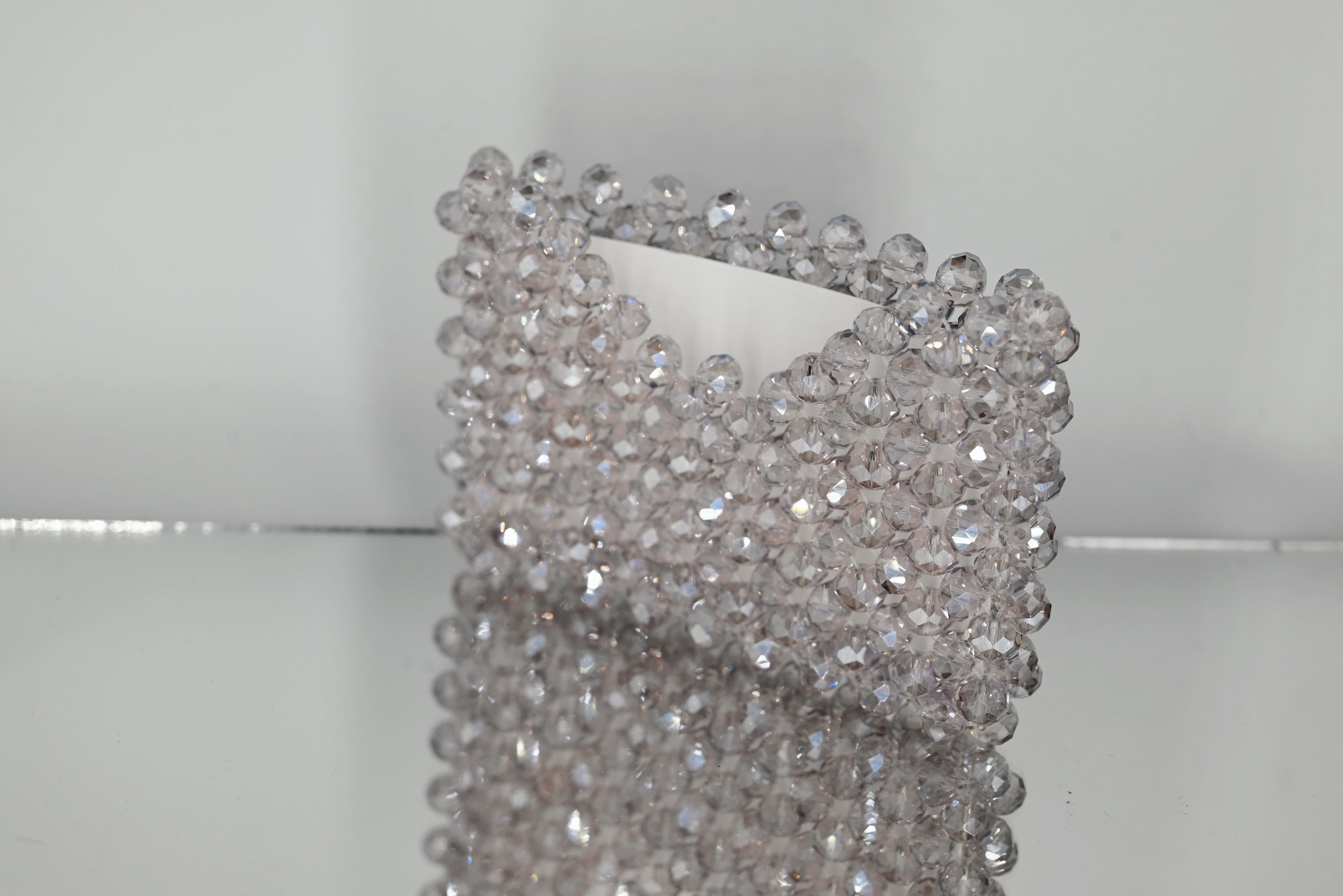 Light silver cardholder