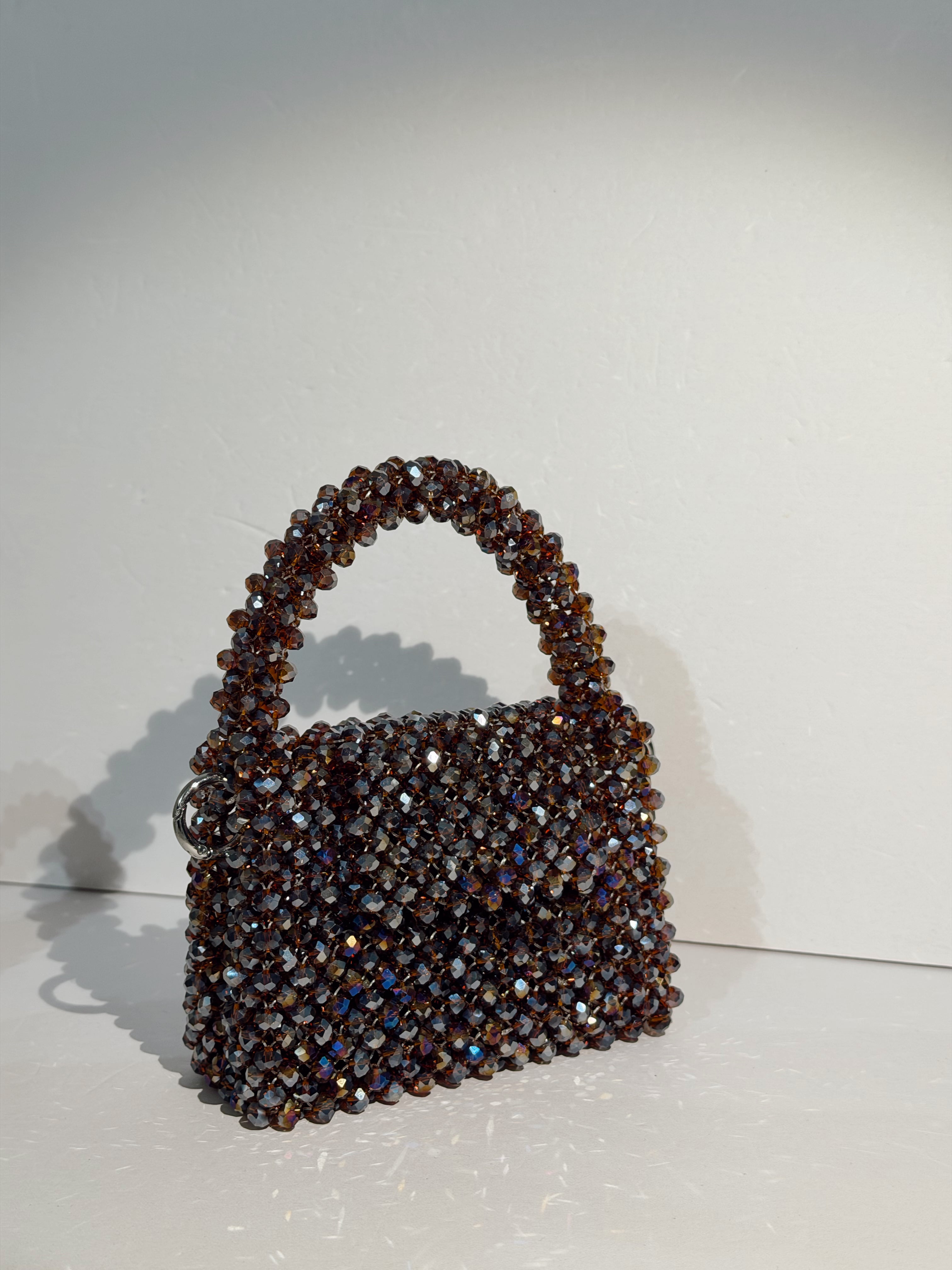 Chocolate Bronze Crystal mini size