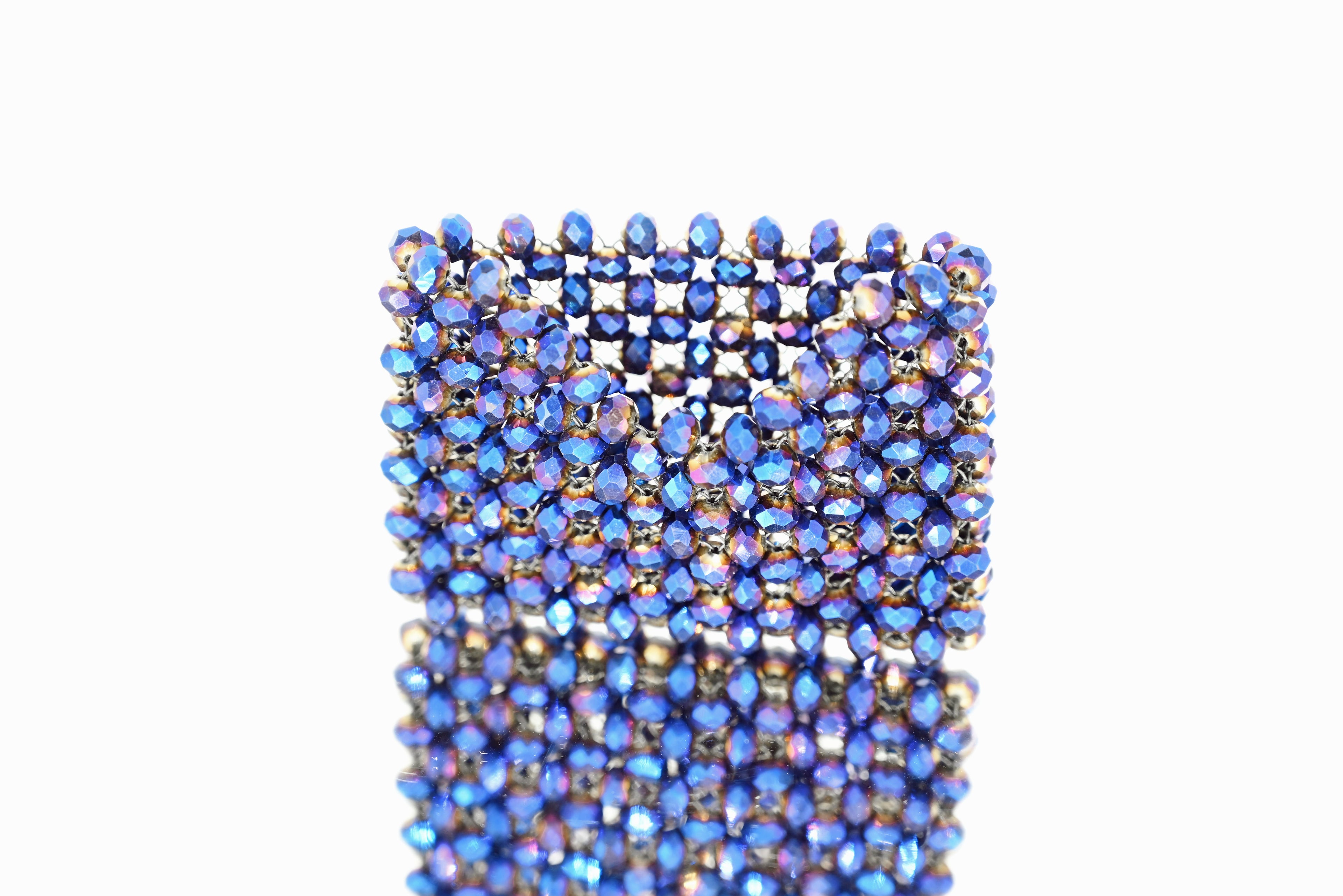 Blue purple cardholder