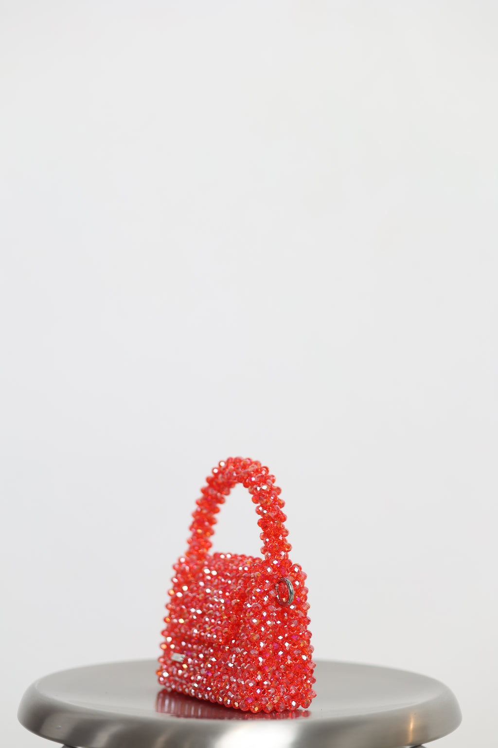 Fire red crystal mini size