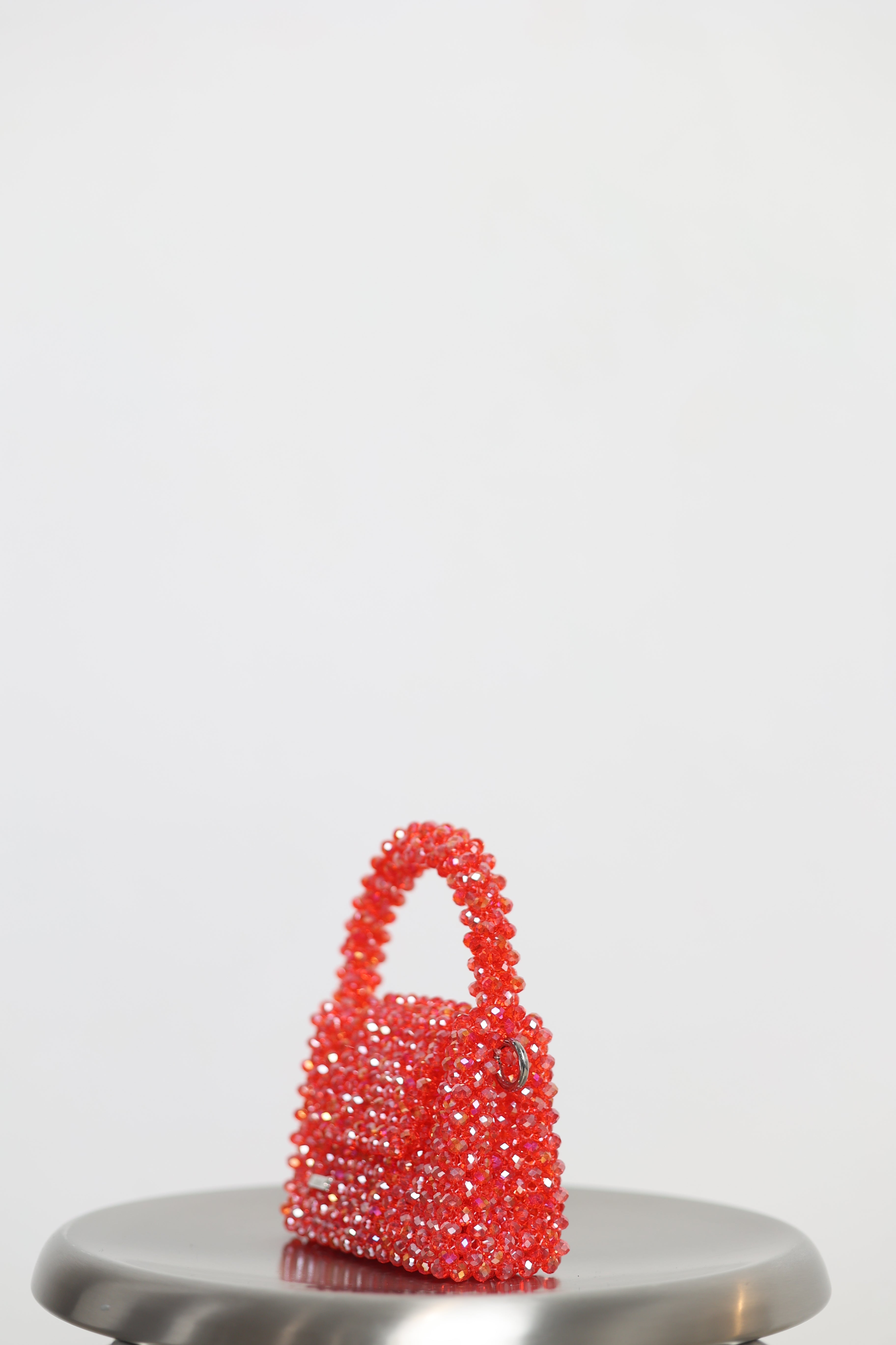 Fire red crystal mini size