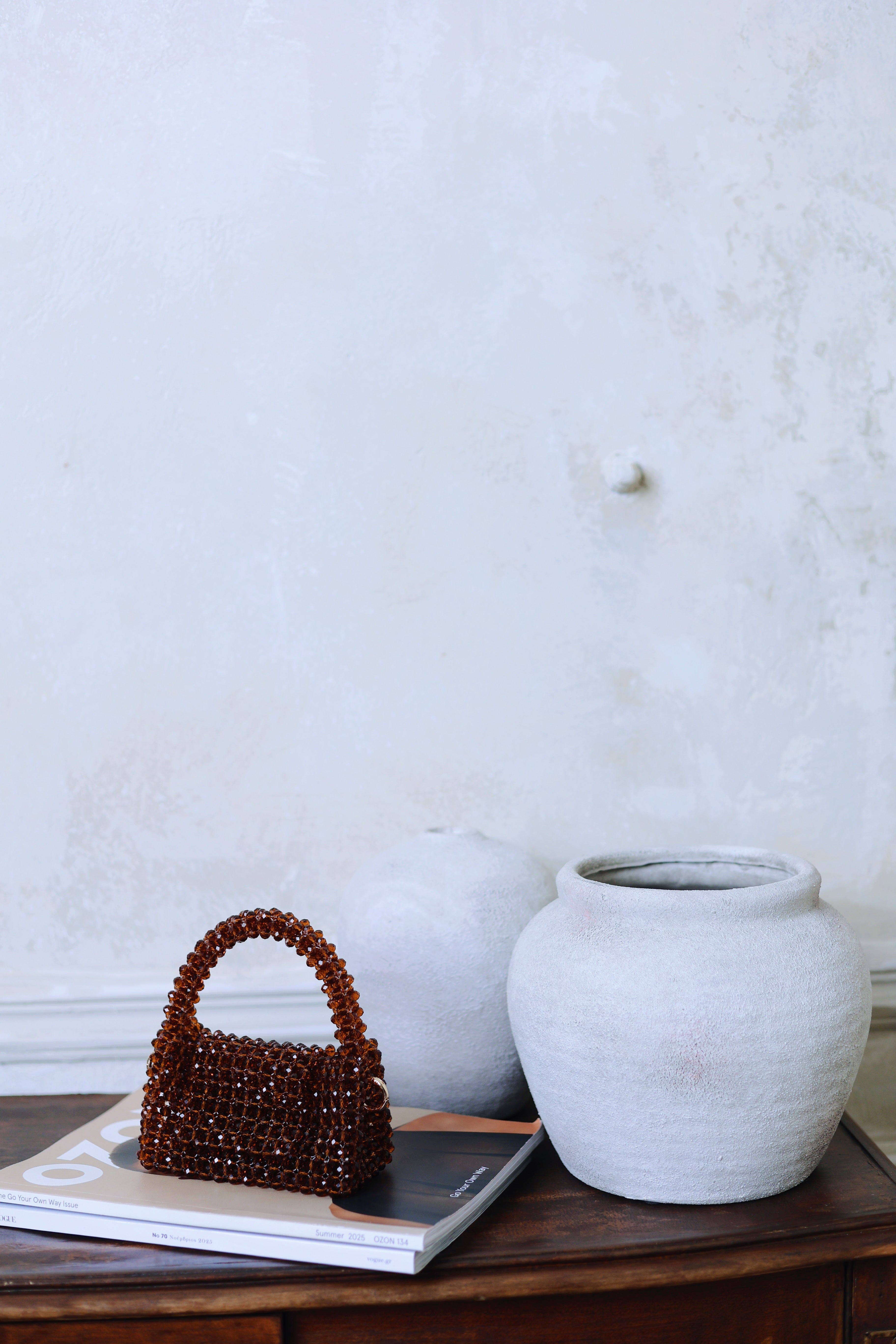 Brown crystal mini size