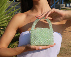 Light Green crystal mini size