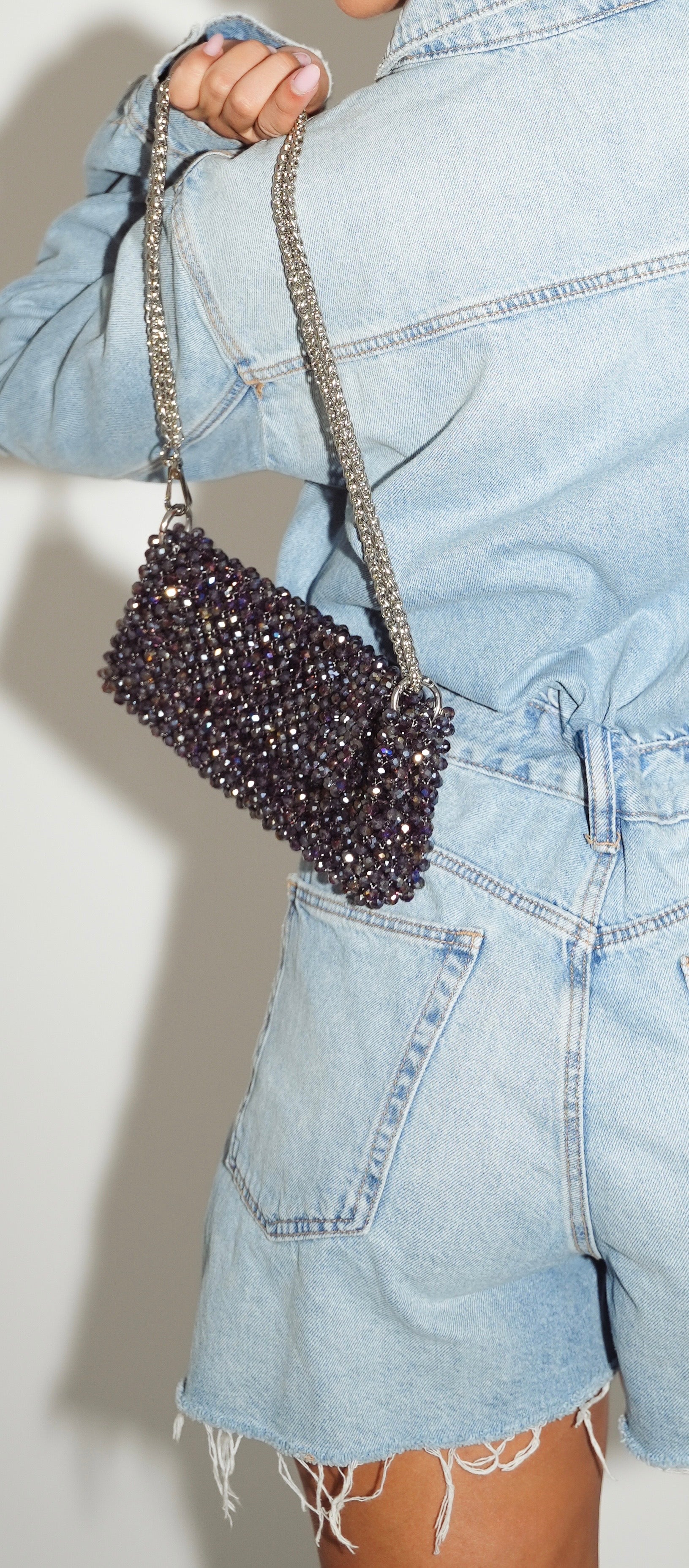 Purple crystal big size