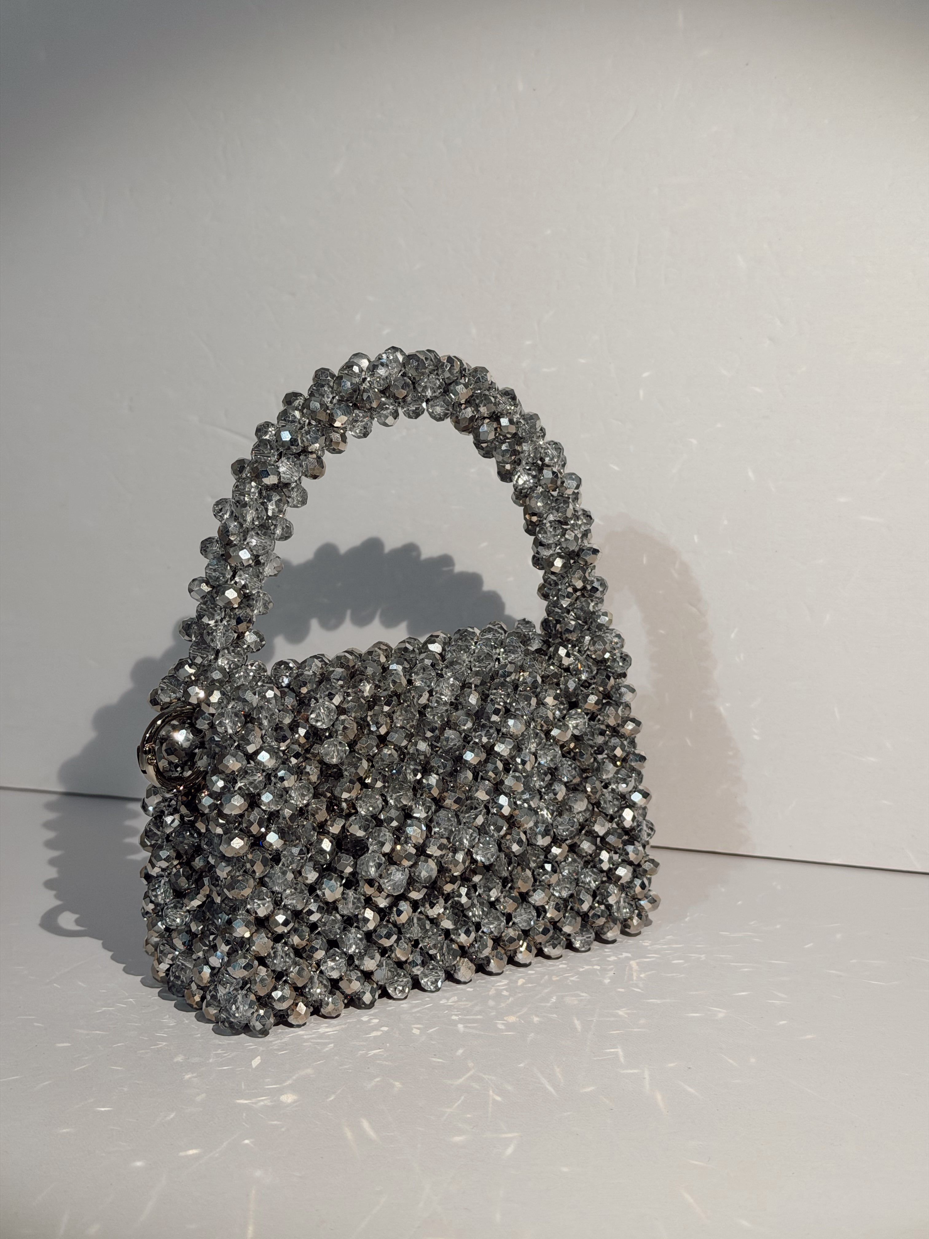 Silver crystal mini size