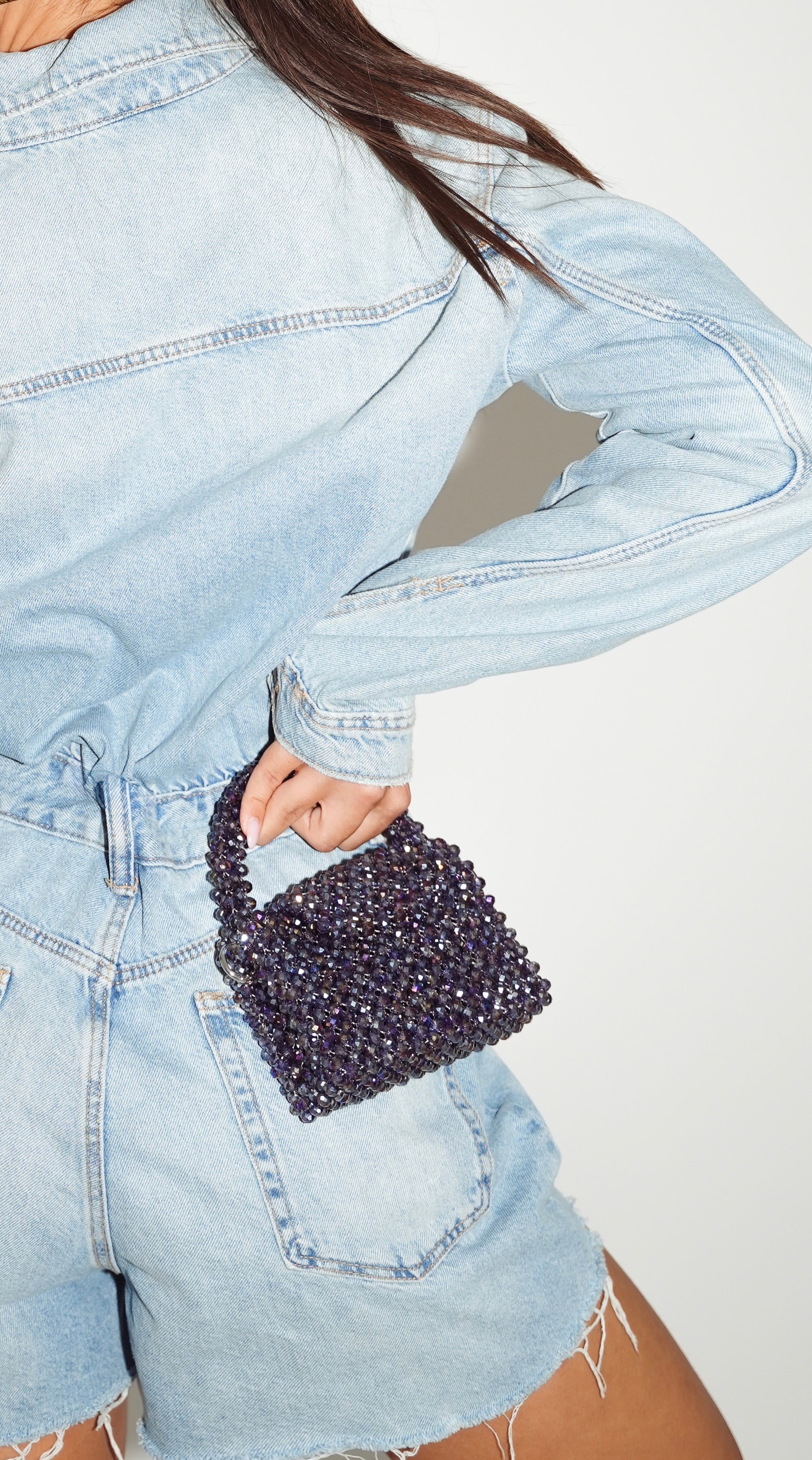 Purple crystal mini size