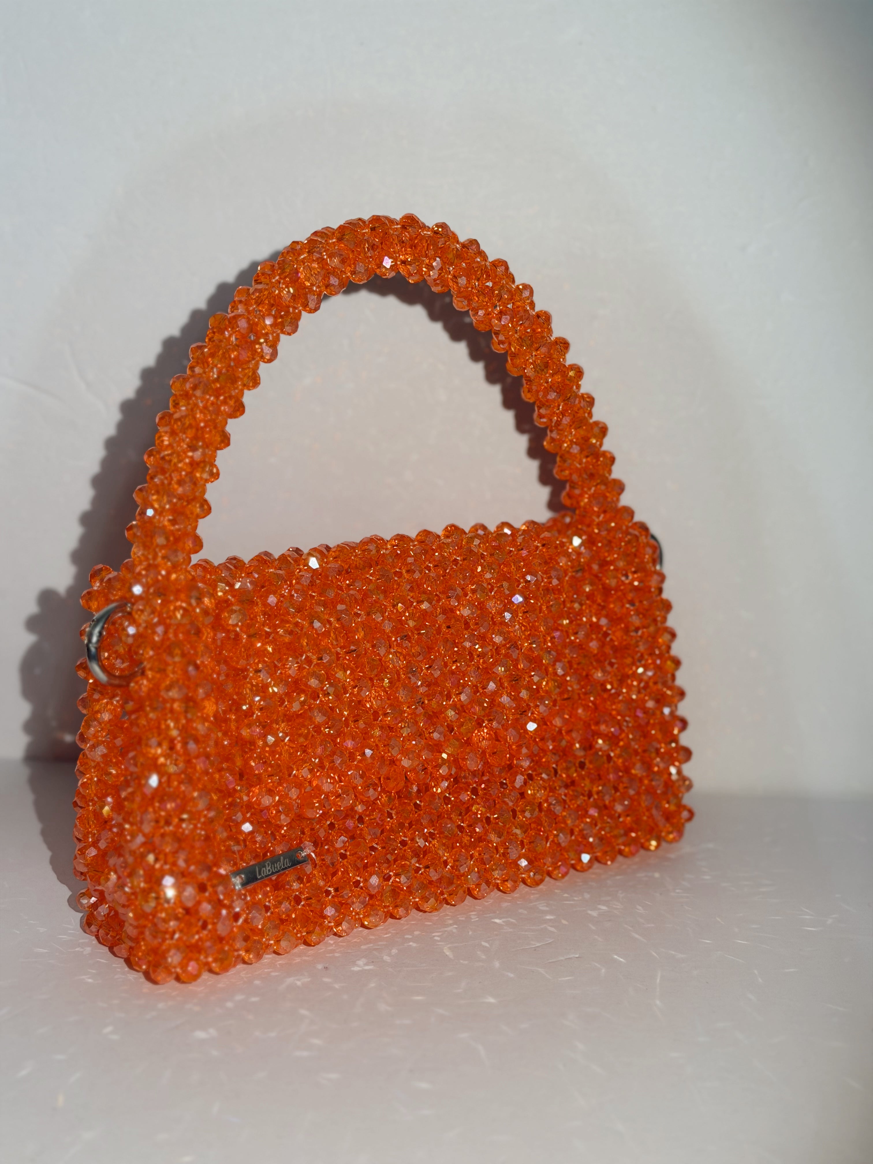 Orange crystal big size