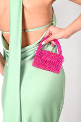 Fuksia crystal mini size
