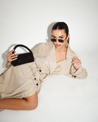 Μαύρο κρύσταλλο μεγάλου μεγέθους